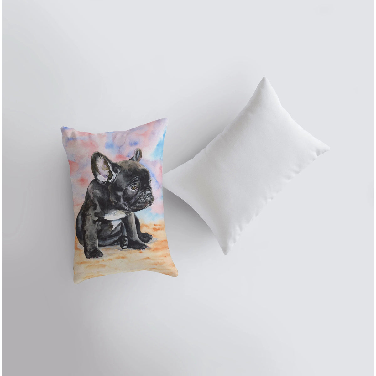 French Bulldog Puppy 12x18 Pillow | Pillow Cover
