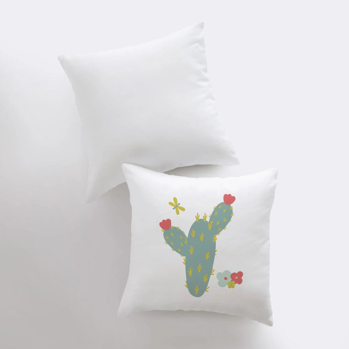 Green Cactus Pillow | Pillow Cover