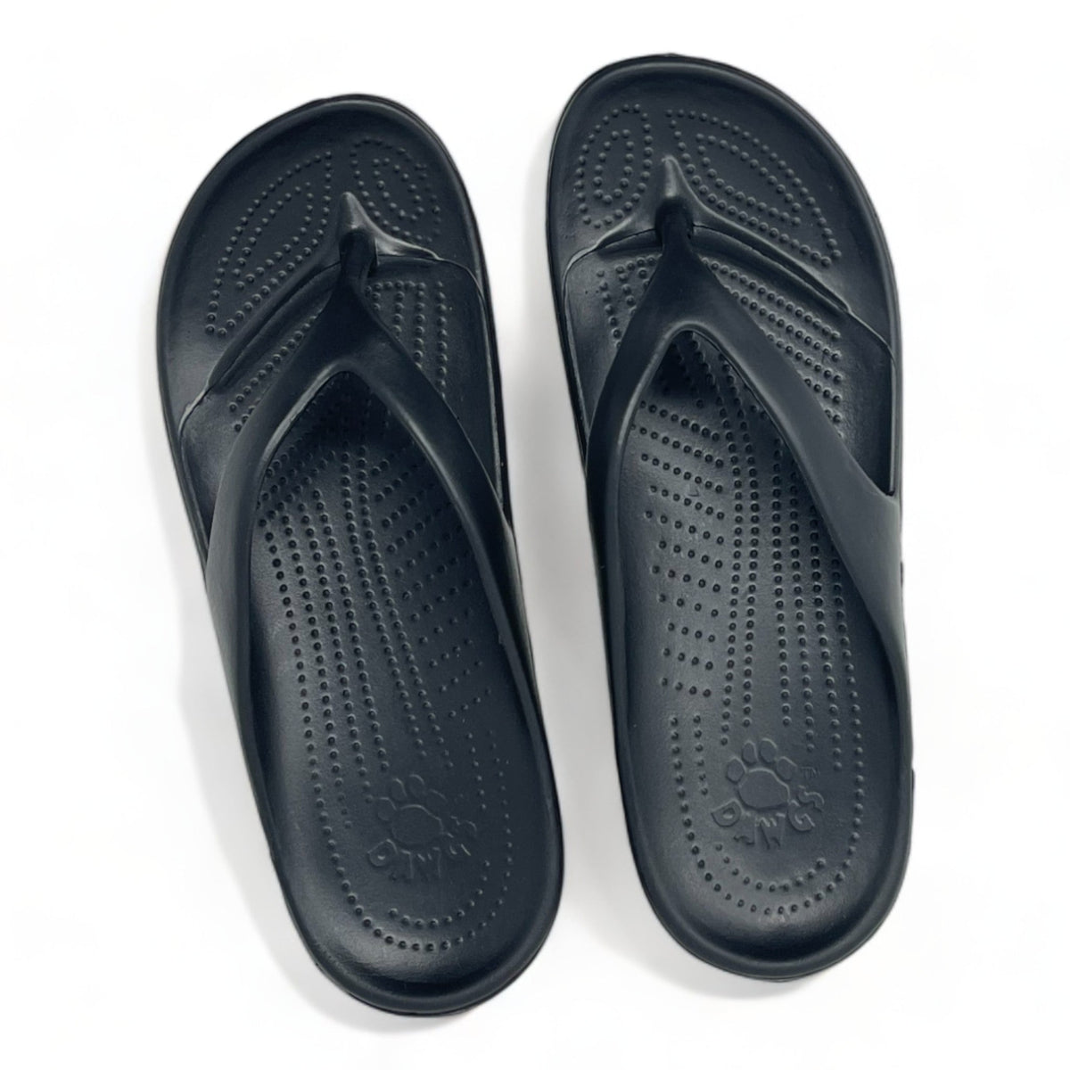 Women&#39;s Flip Flops - Black by DAWGS USA