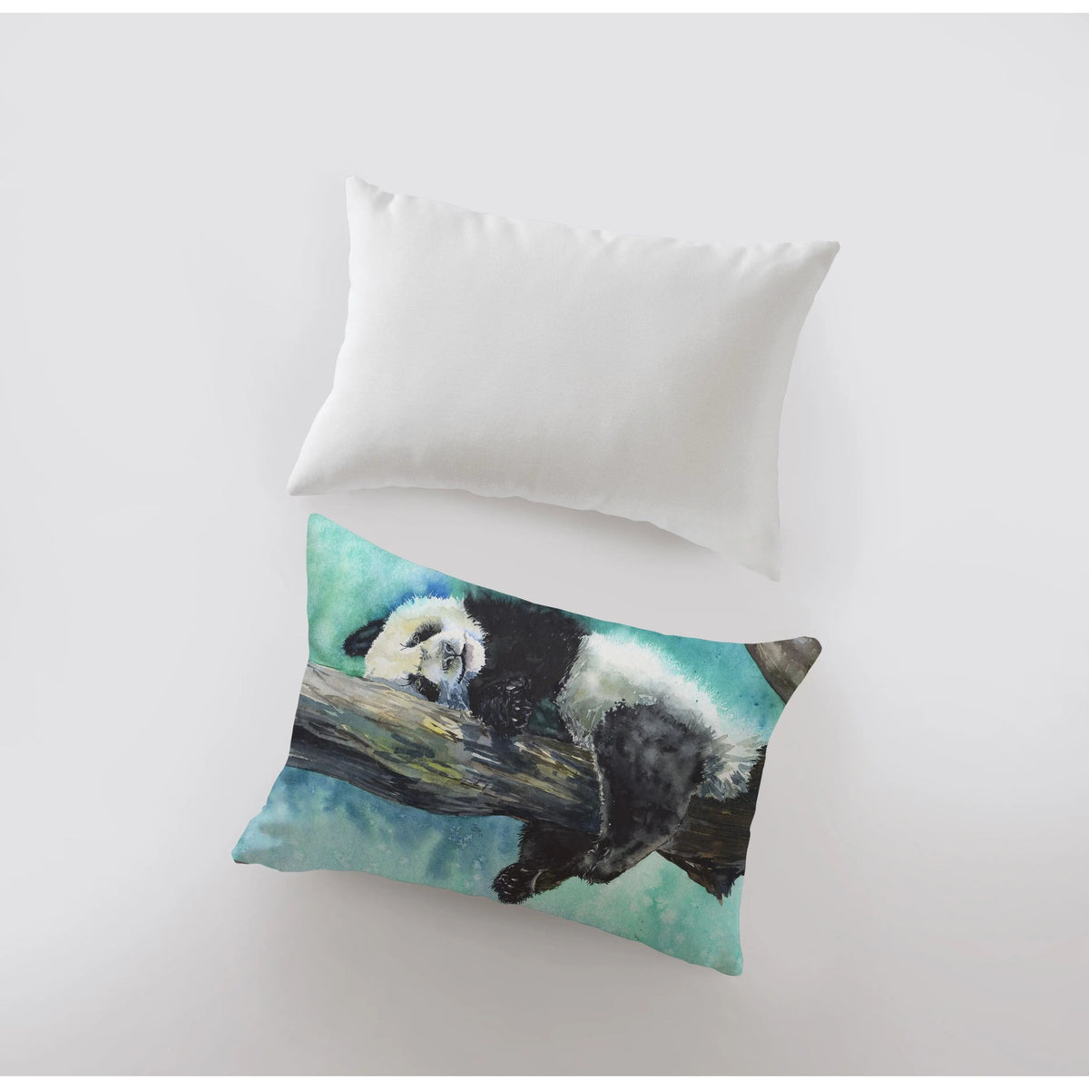 Panda 18x12 Throw Pillow | Pillow Cover