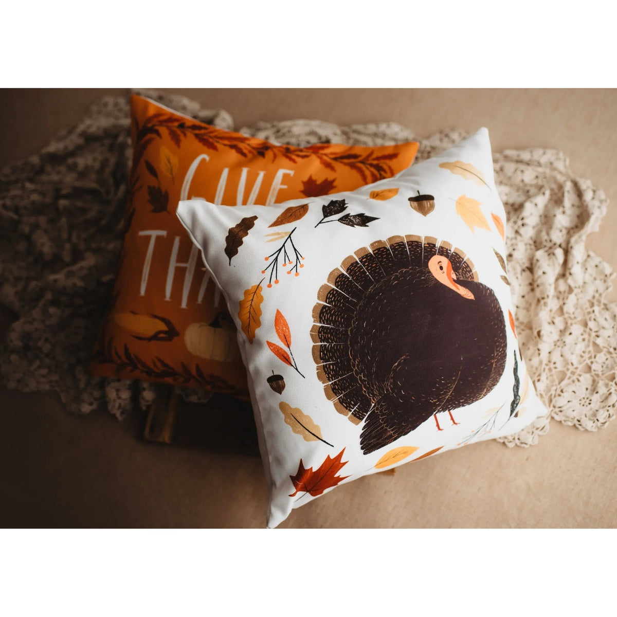 Give Thanks Pillow | Pillow Cover