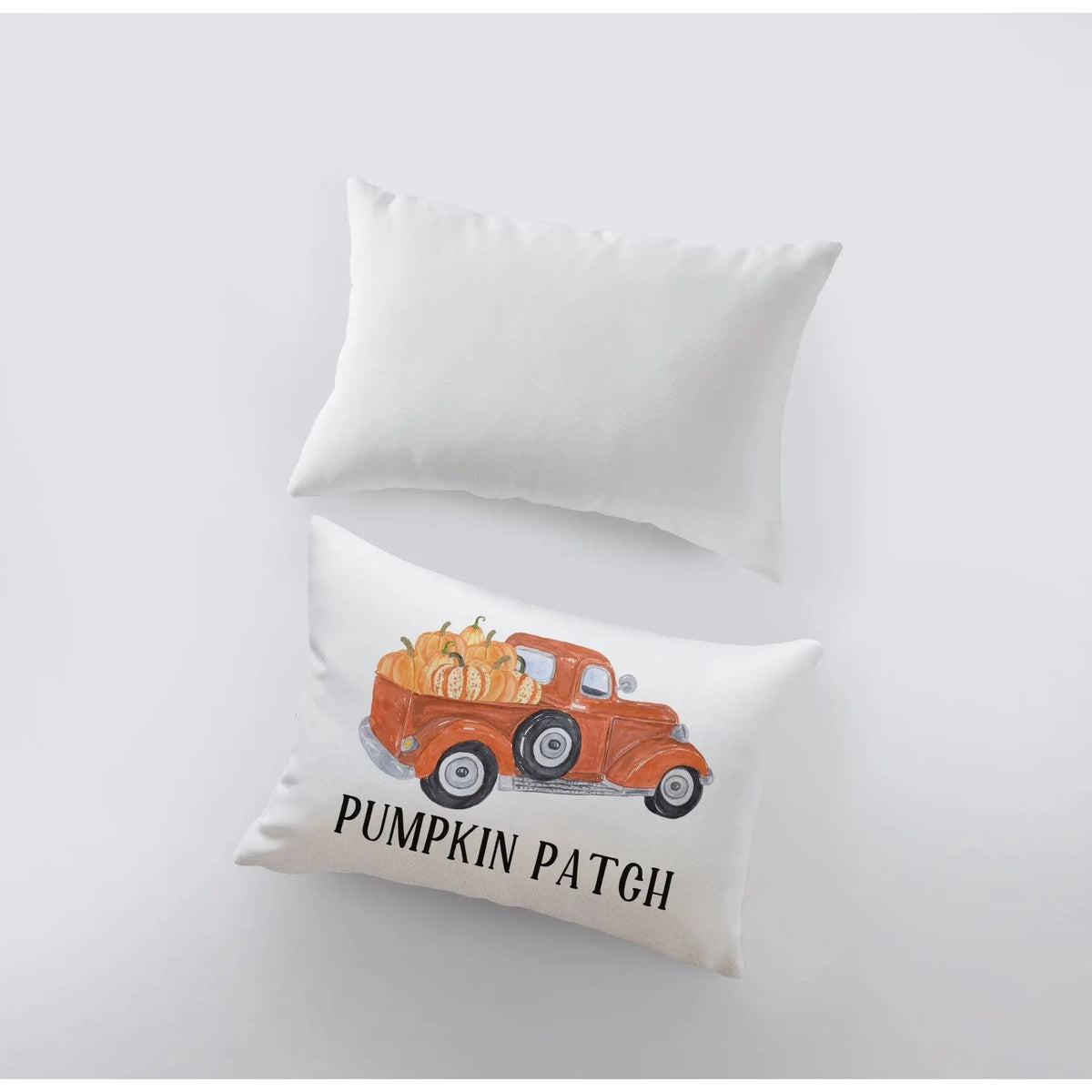 Pumpkin Patch Truck 18x12 Pillow | Pillow Cover