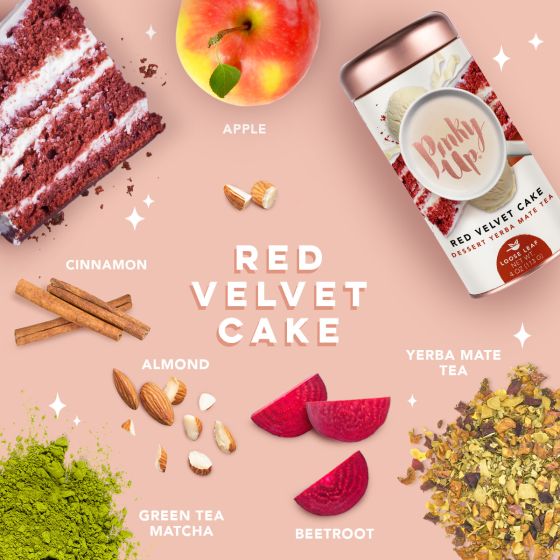 Red Velvet Loose Leaf Tea in a Tin