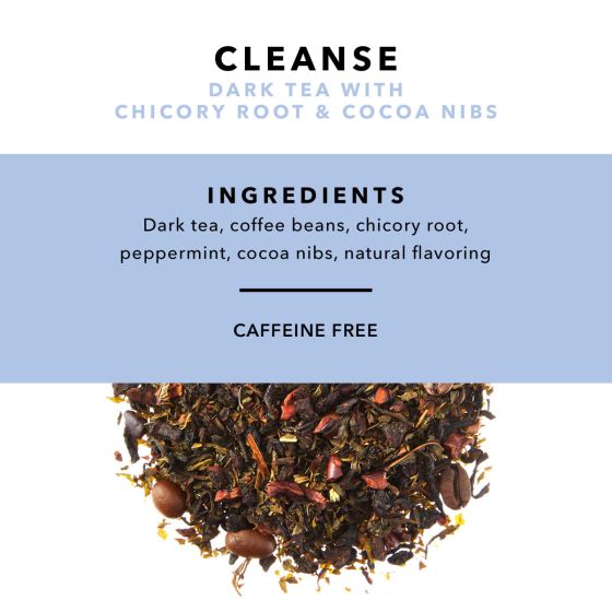 Cleanse Loose Leaf Dark Tea in a Tin