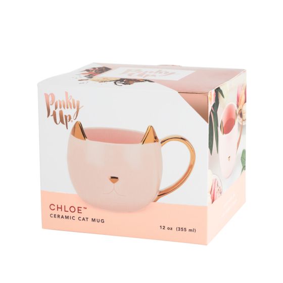 Chloe™ Pink Cat Mug