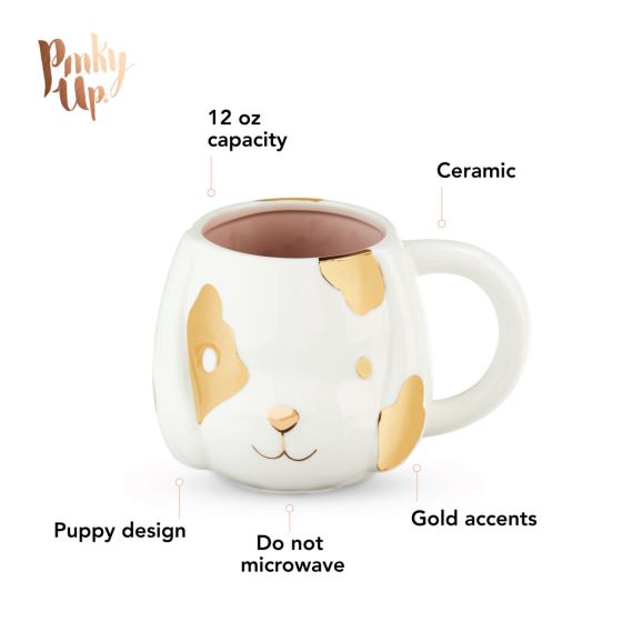 Penny™ Ceramic Puppy Mug