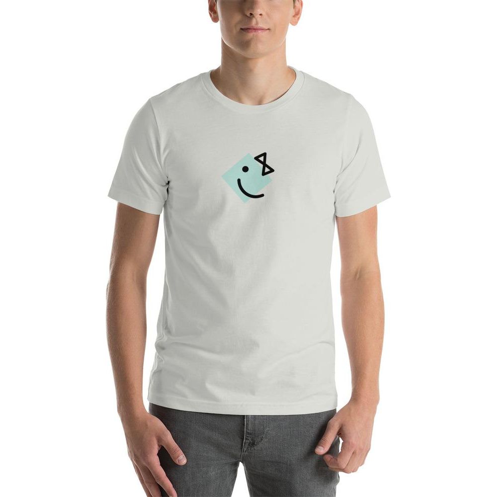 Karma Kiss Silver / S Short-Sleeve Unisex T-Shirt - Keep On Smiling