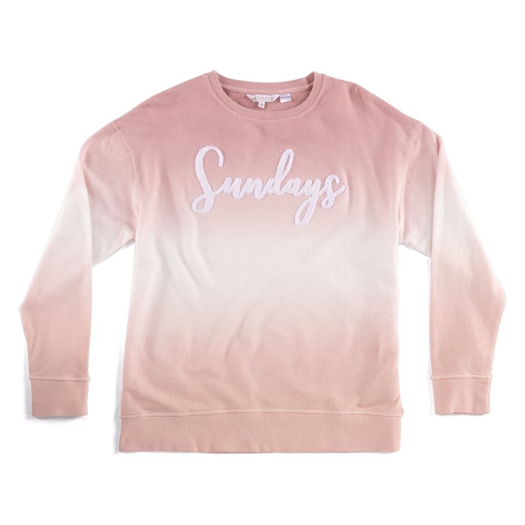 Shiraleah Shiraleah "Sundays" Sweatshirt, Pink by Shiraleah
