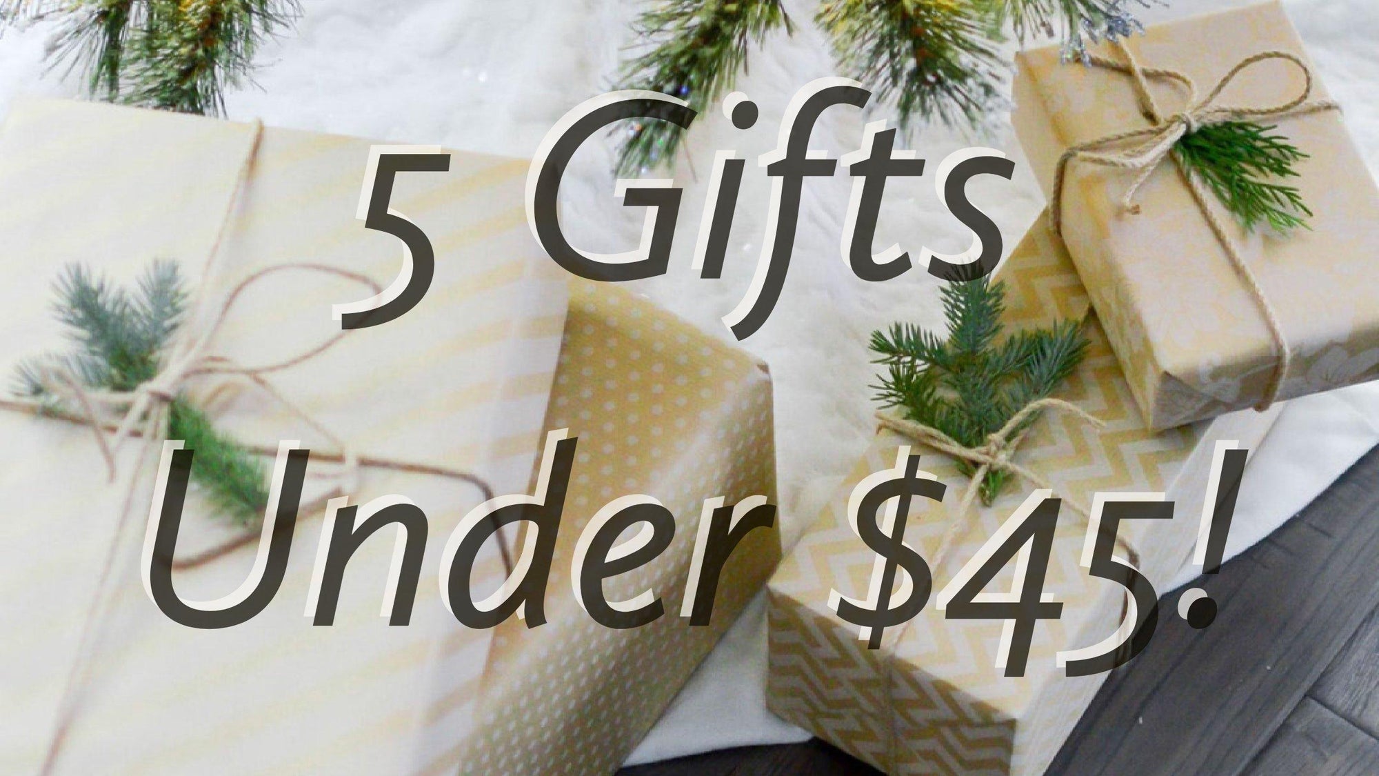 5 Gifts Under $45