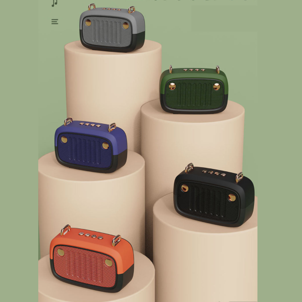 Retro Look FM Radio And Bluetooth Speaker Vista Shops