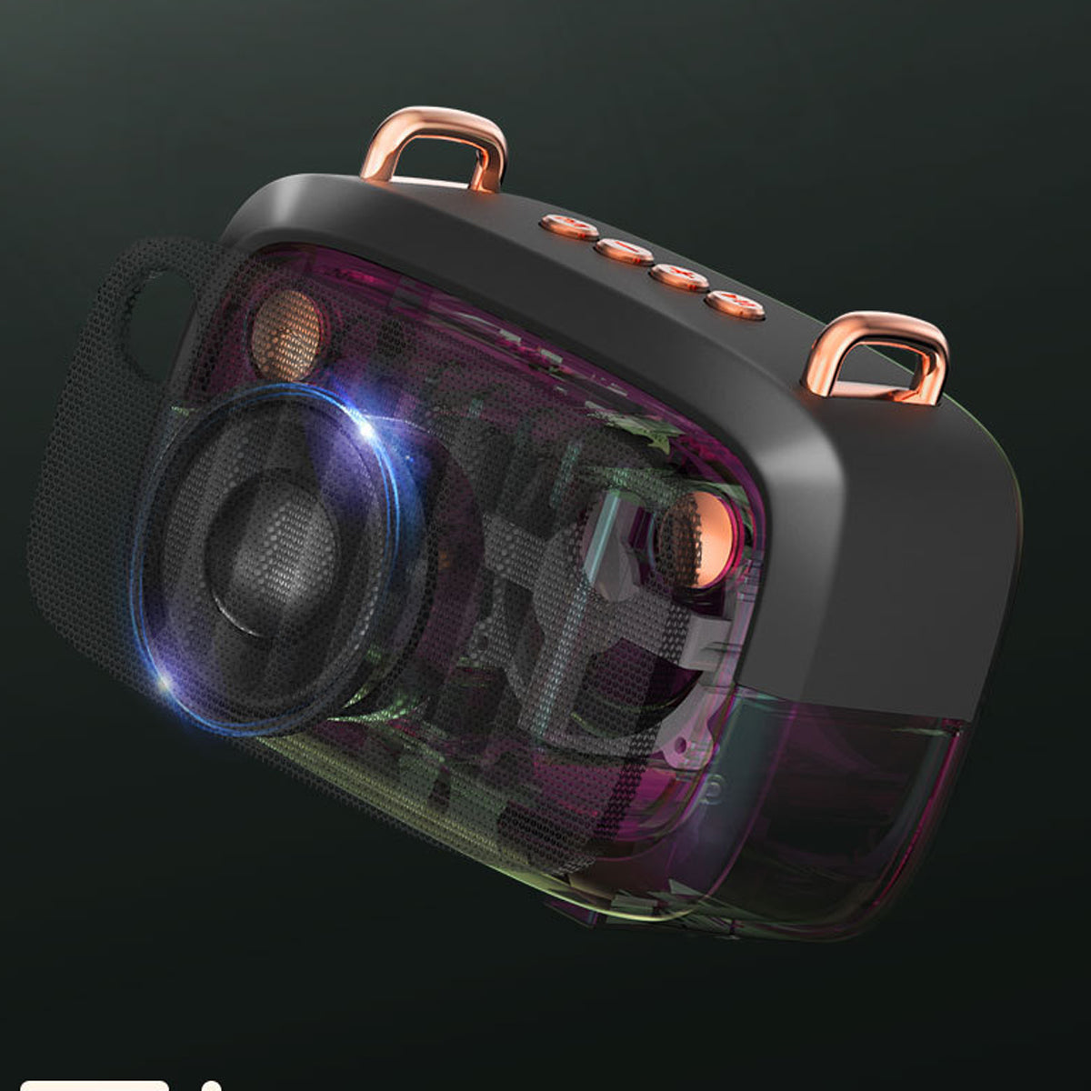 Retro Look FM Radio And Bluetooth Speaker Vista Shops