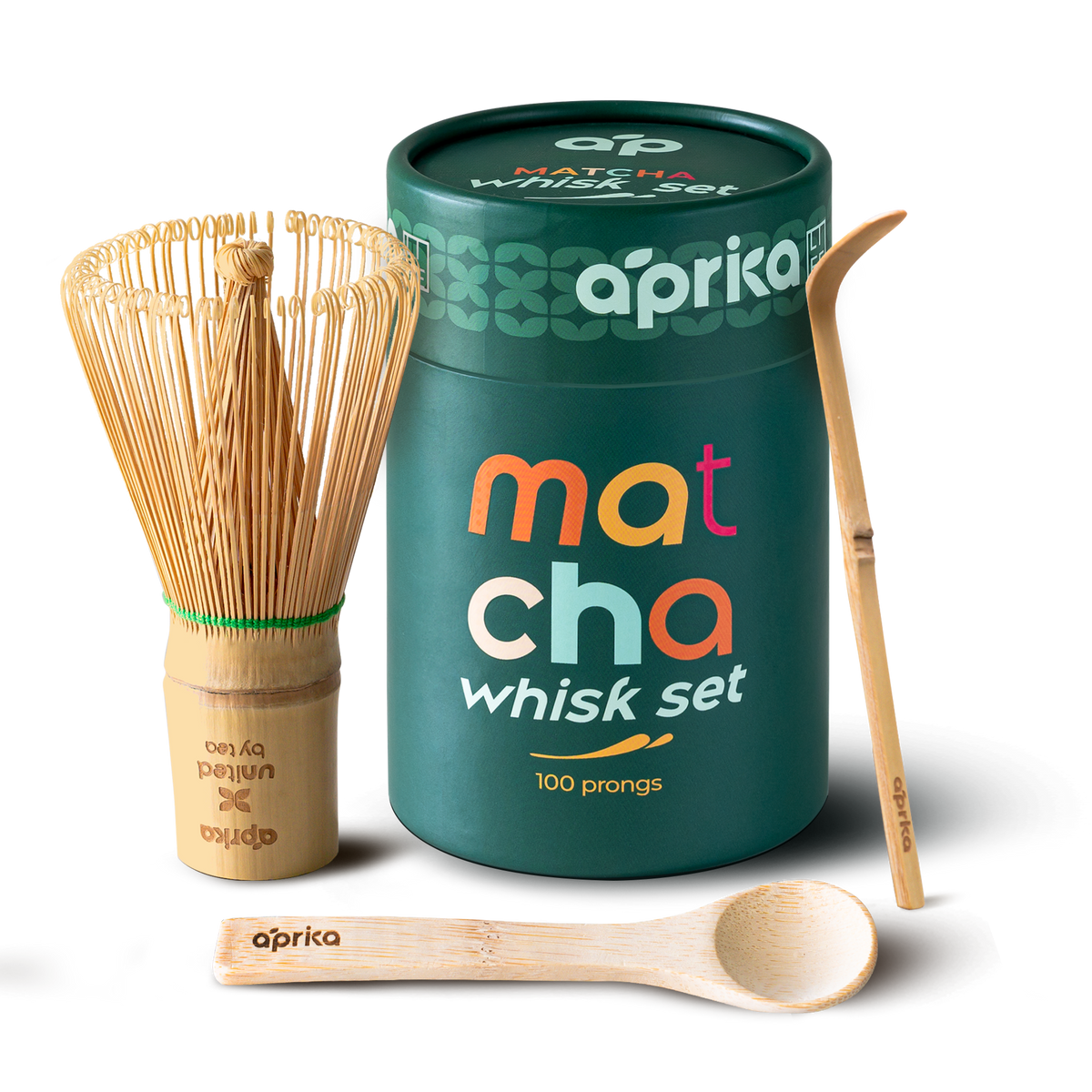 Matcha Bamboo Whisk Set by Aprika Life