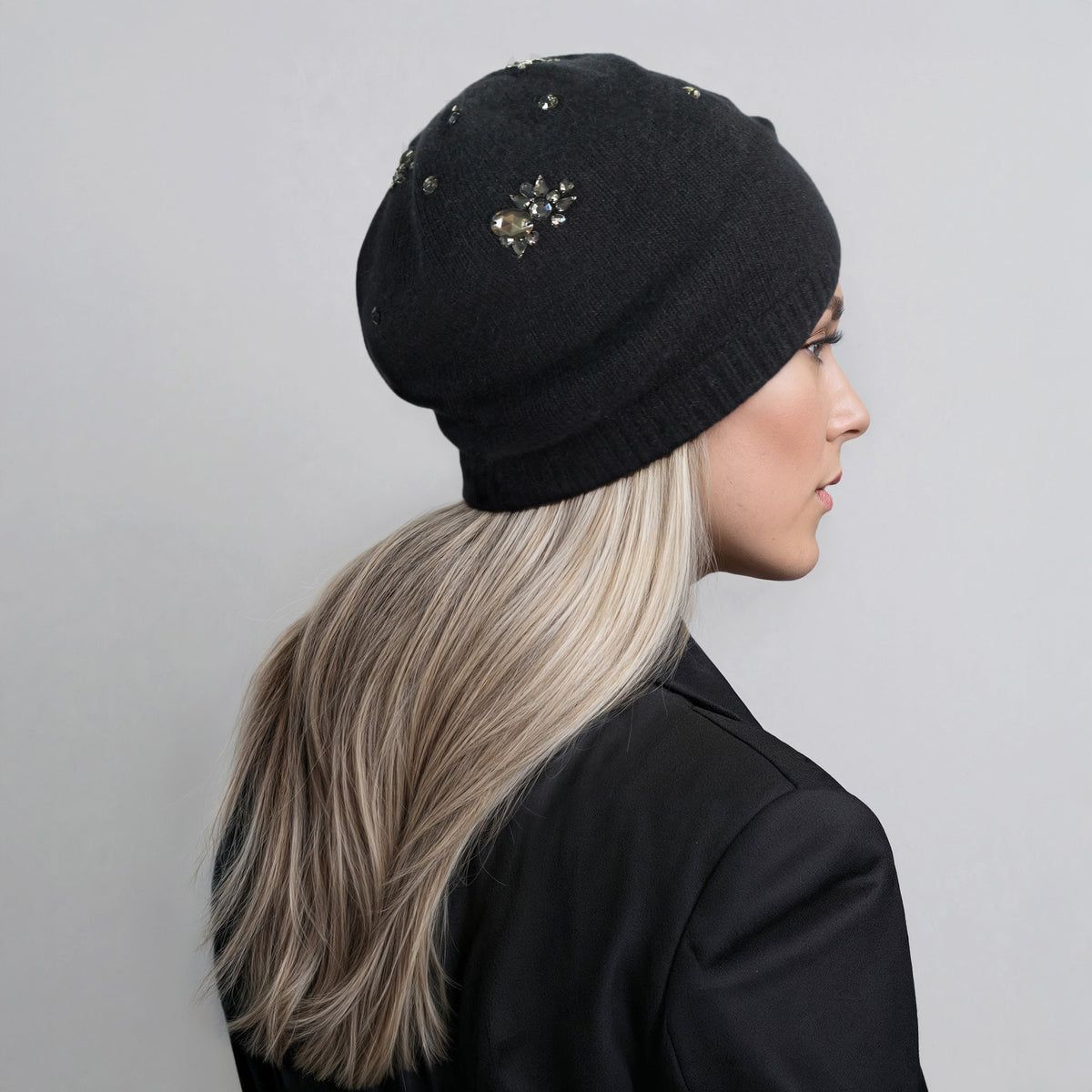 Cashmere and Diamonds Beret