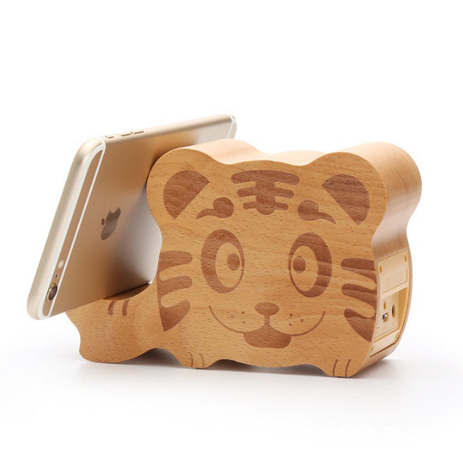 WOODSY GOODSY 2 IN 1 Bluetooth Speaker And Cell Phone Stand Vista Shops