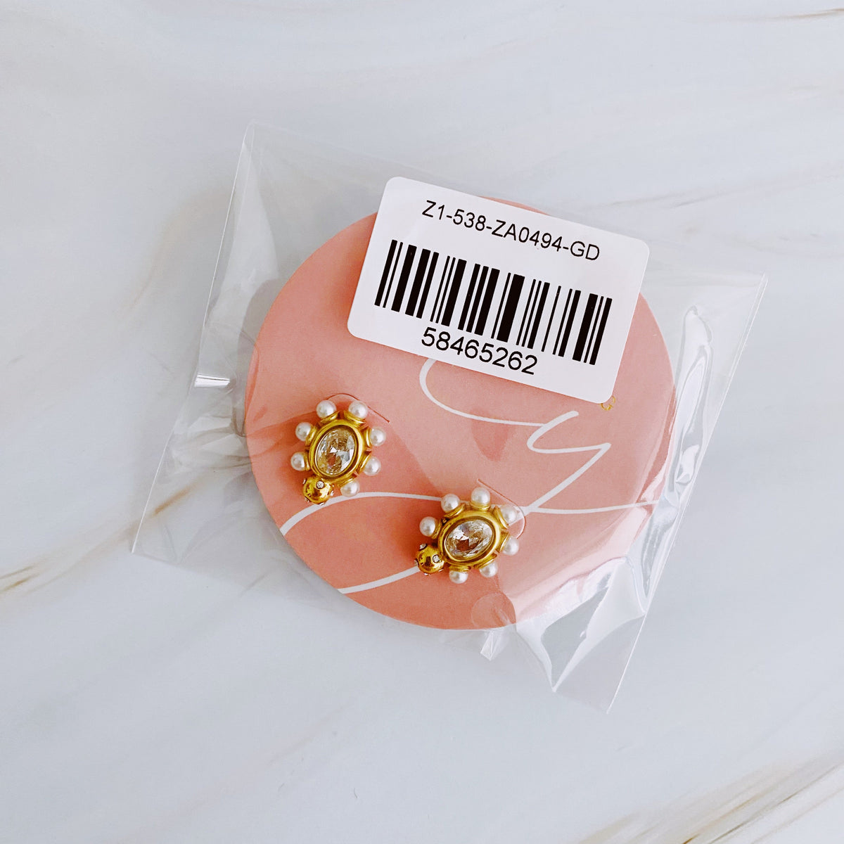 Glam on the Yacht Stud Earrings