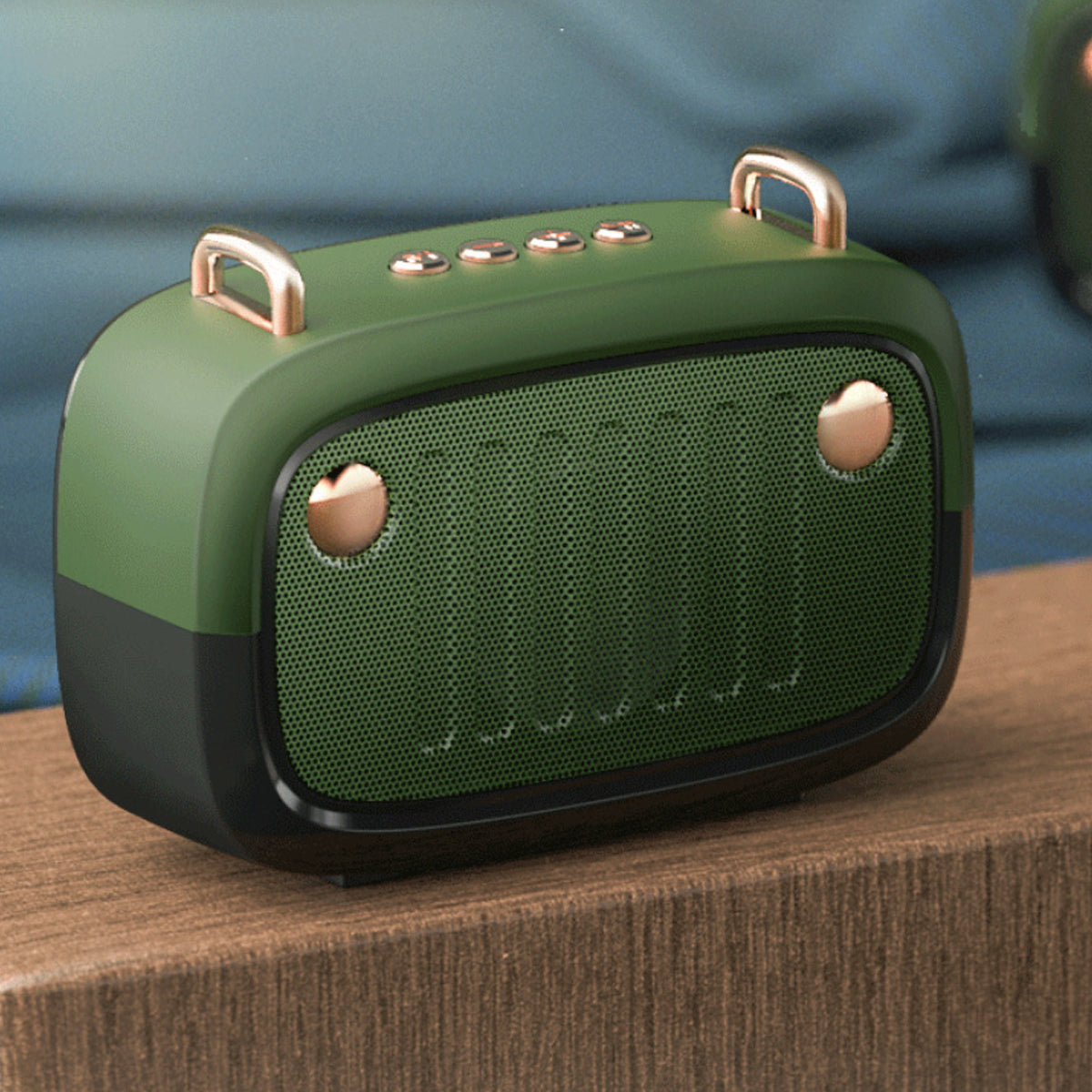 Retro Look FM Radio And Bluetooth Speaker Vista Shops