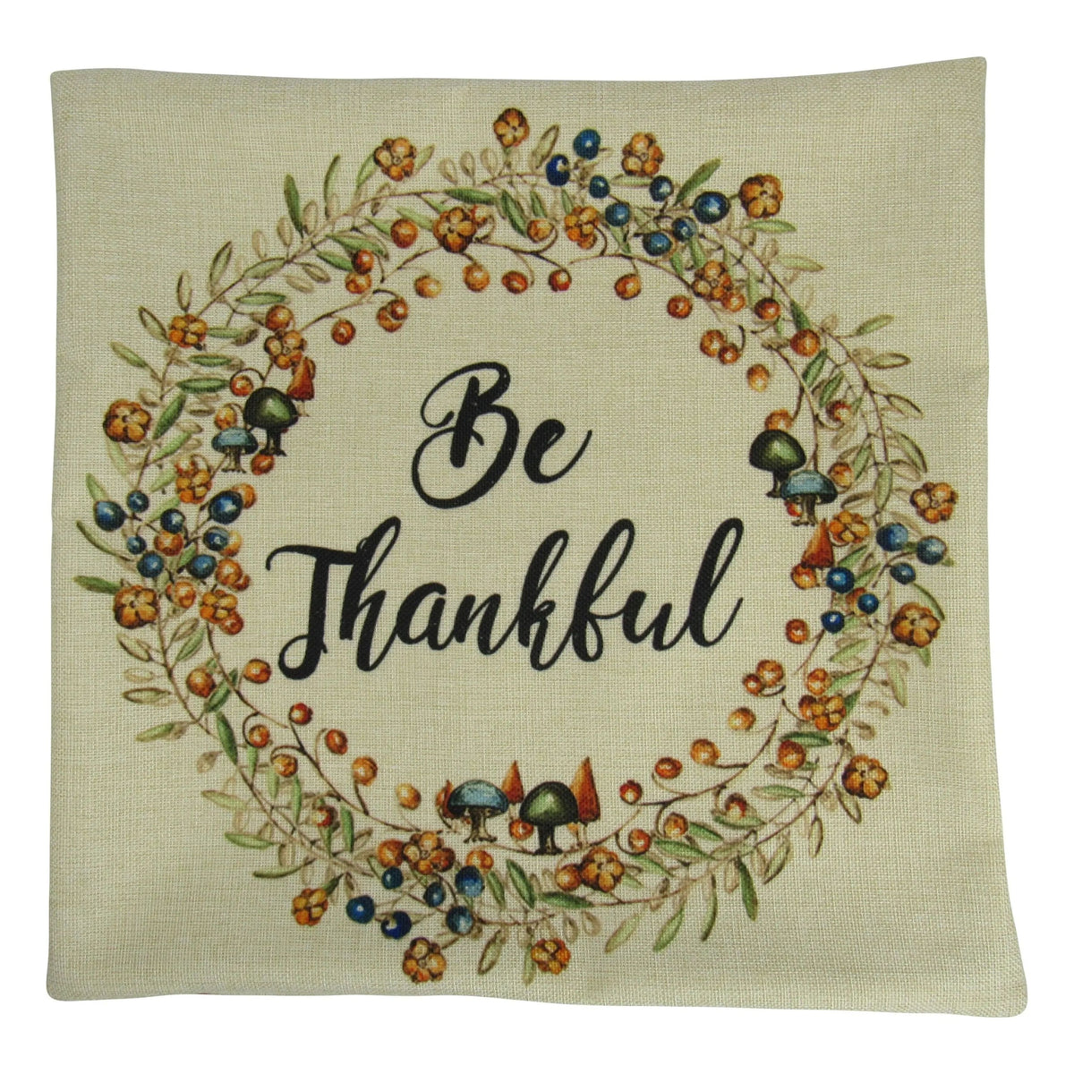 Be Thankful | Pillow Cover | Home Decor | Thanksgiving | Throw Pillow | Fall Decor | Mothers Day Gift | Gift for Mom