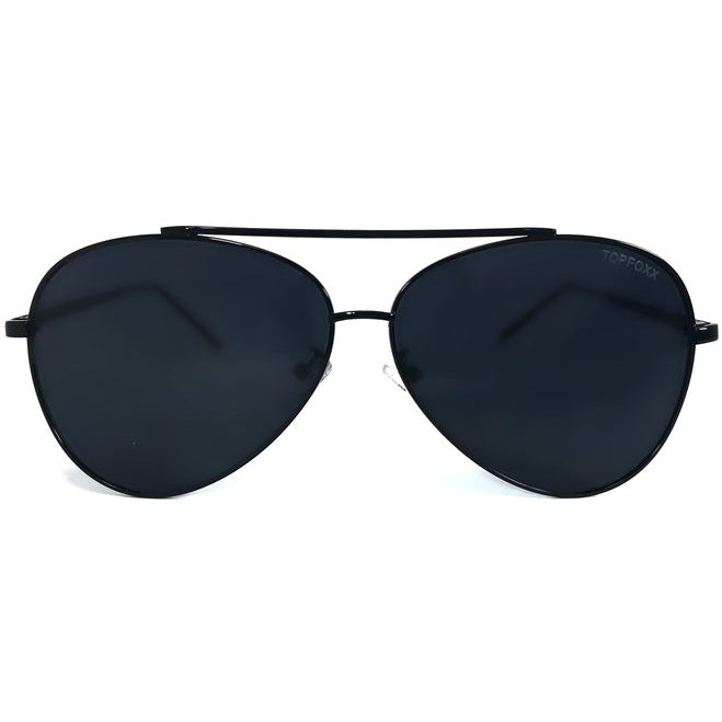 Amelia - Jet Black Sunglasses