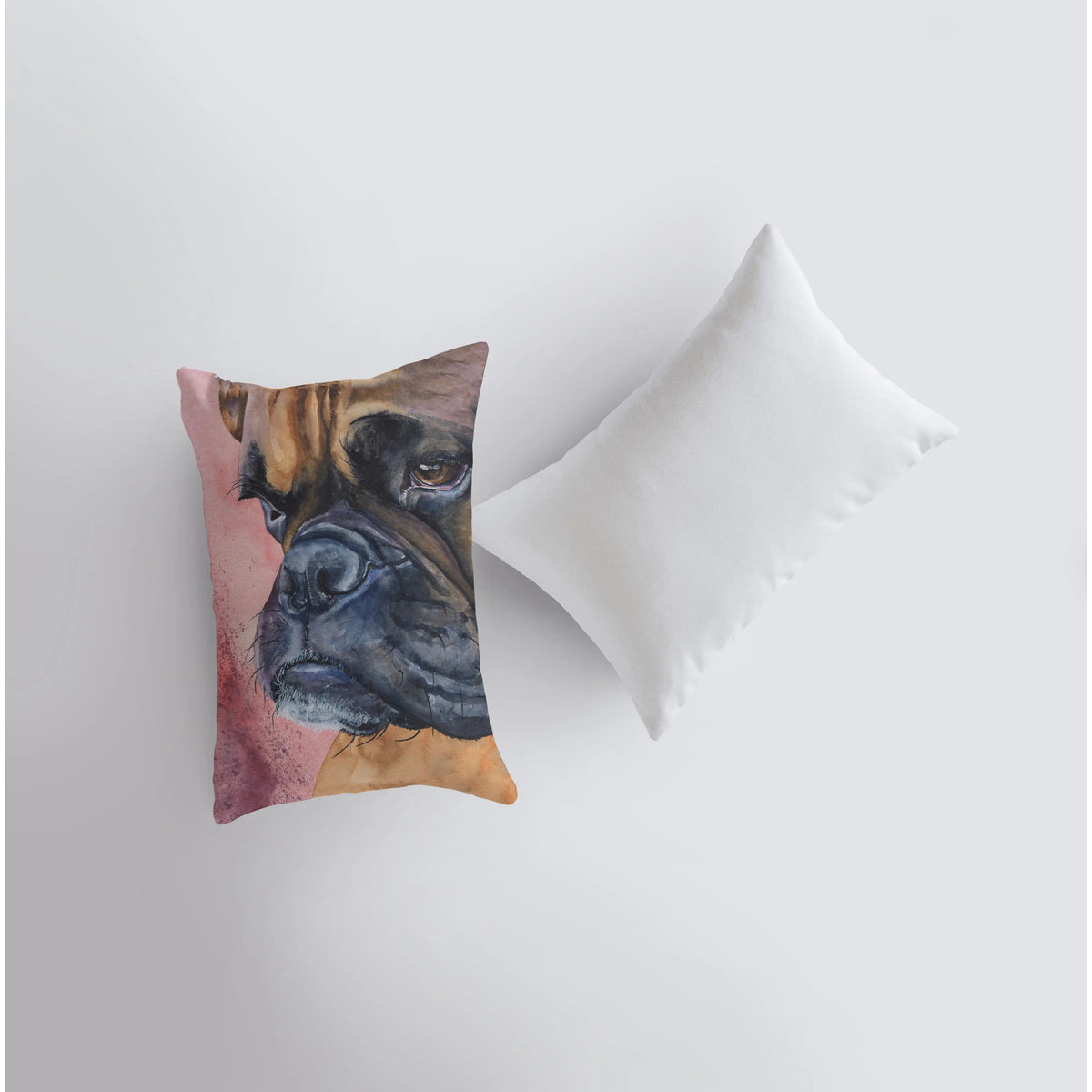 Tan Boxer | 12x18 Pillow | Pillow Cover