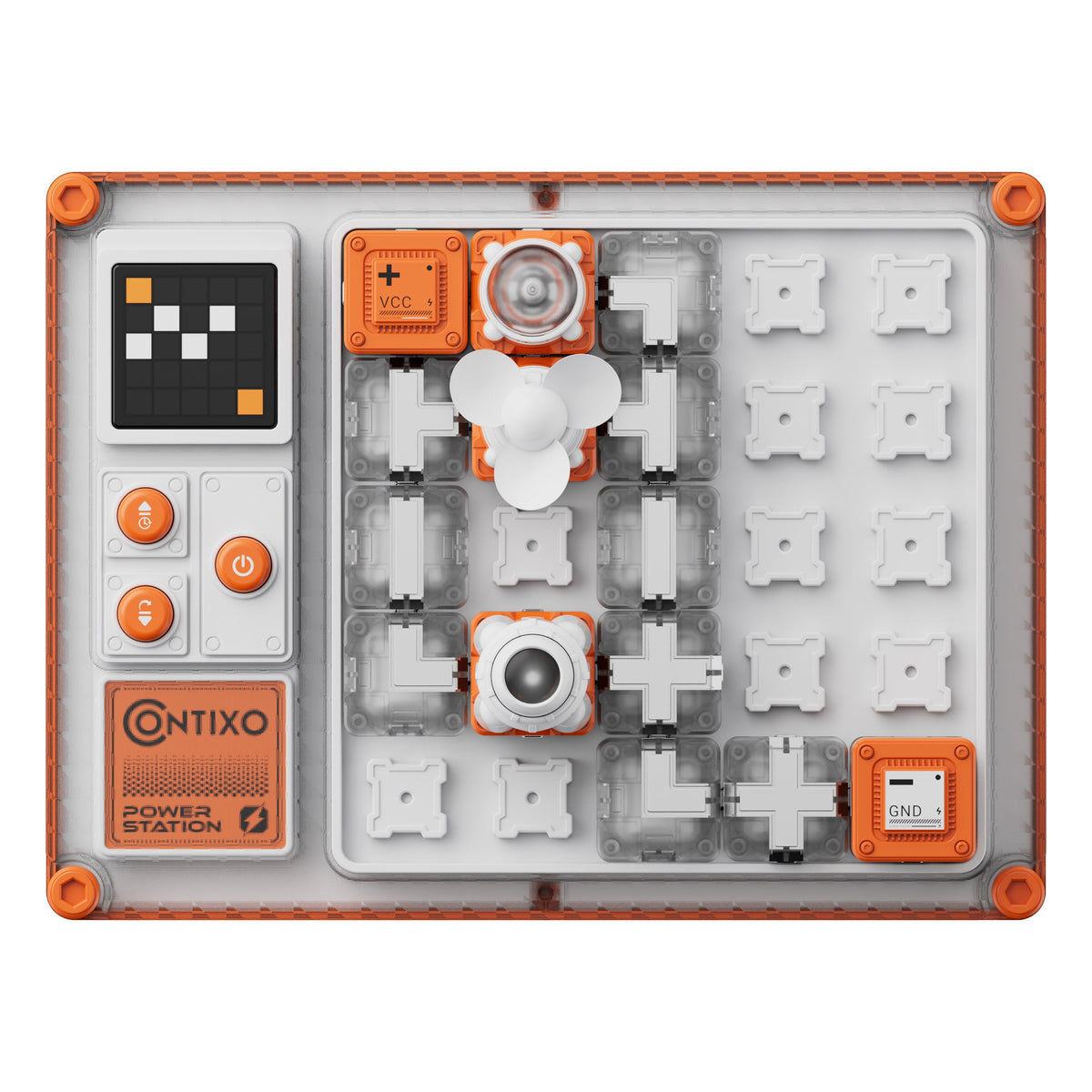 Contixo - CB1 Circuit Builder Set for Kids, STEM Snap Circuit Electronics Learning Kit, Educational Science Toy