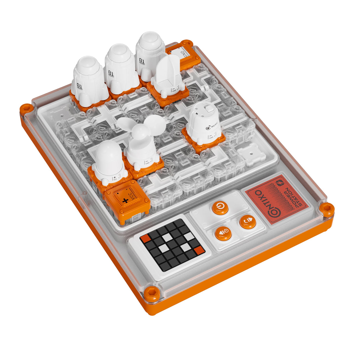 Contixo - CB1 Circuit Builder Set for Kids, STEM Snap Circuit Electronics Learning Kit, Educational Science Toy