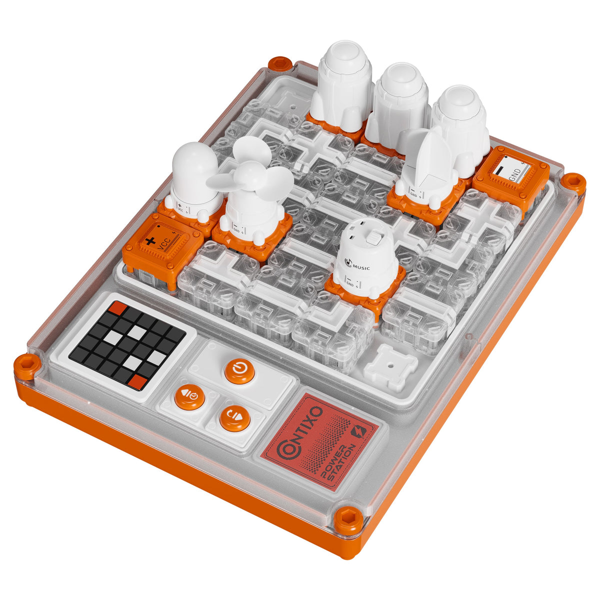 Contixo - CB1 Circuit Builder Set for Kids, STEM Snap Circuit Electronics Learning Kit, Educational Science Toy