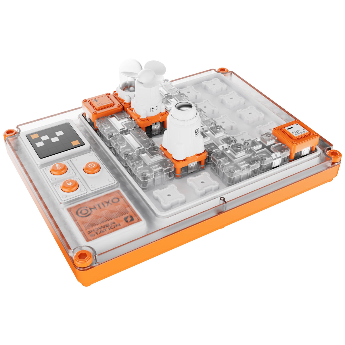 Contixo - CB1 Circuit Builder Set for Kids, STEM Snap Circuit Electronics Learning Kit, Educational Science Toy