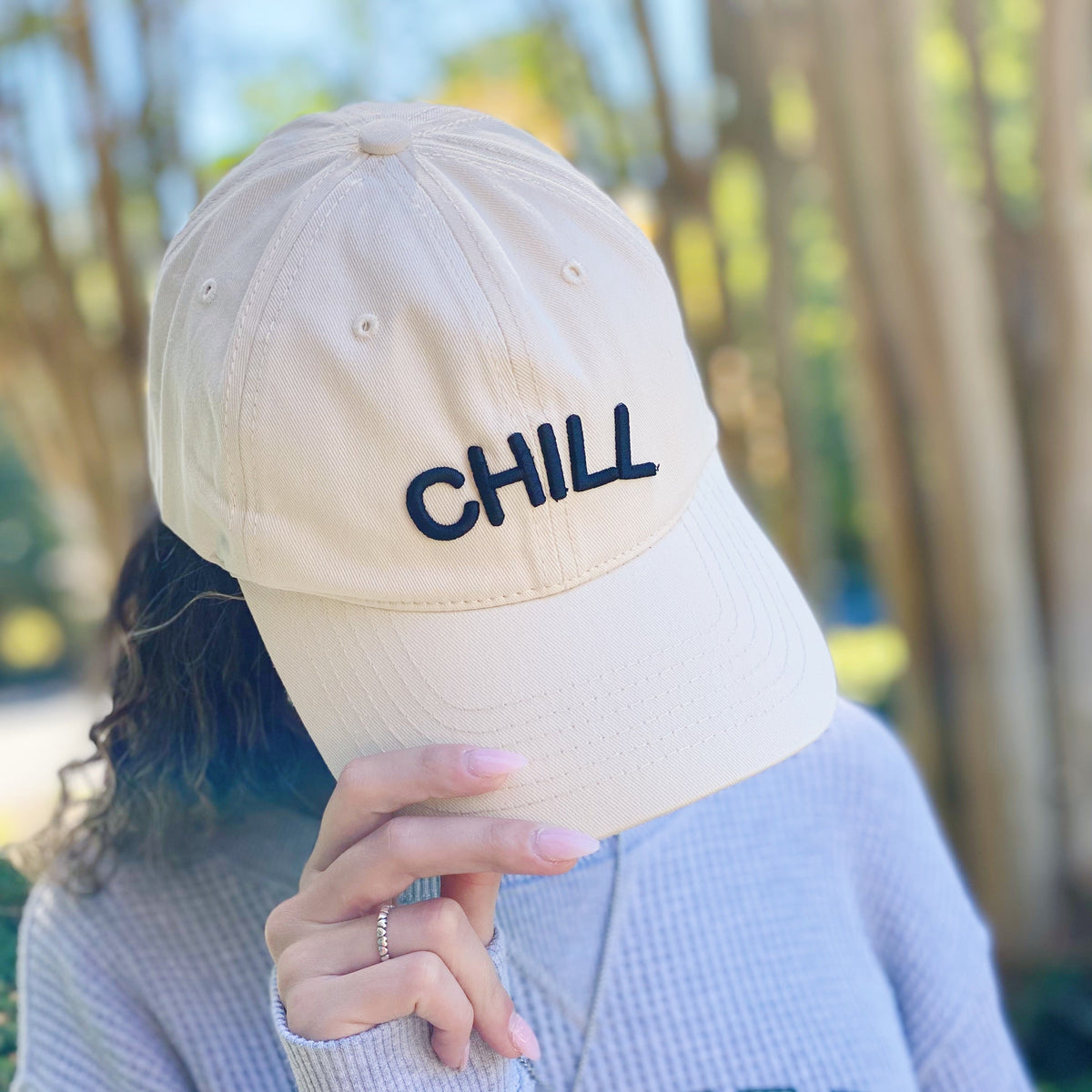 Favorite Word Cotton Ball Cap