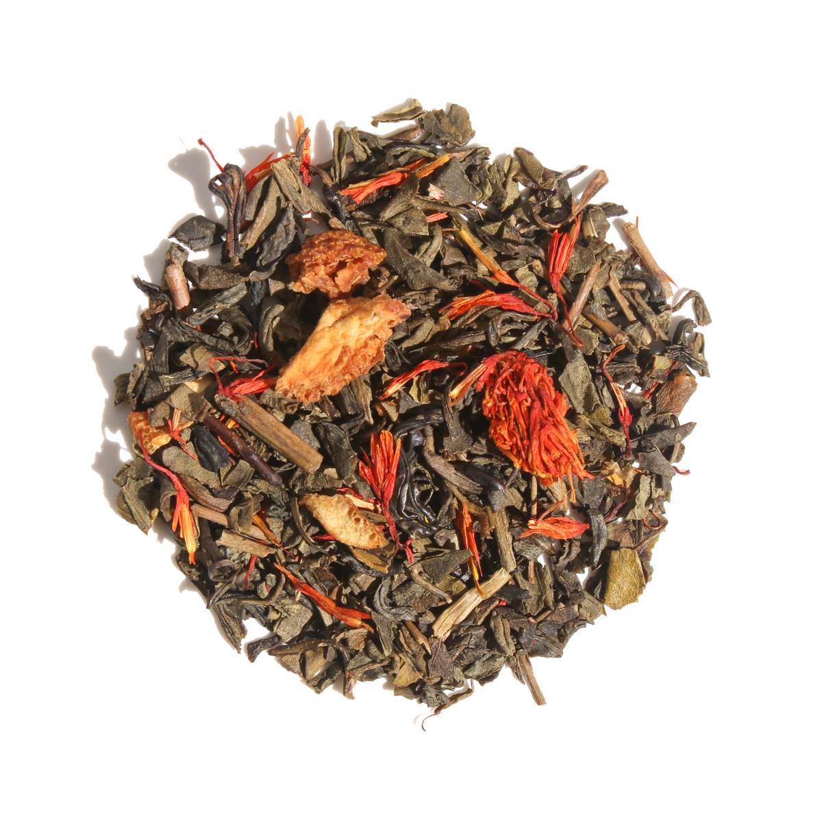Candied Orange Green Tea by Plum Deluxe Tea