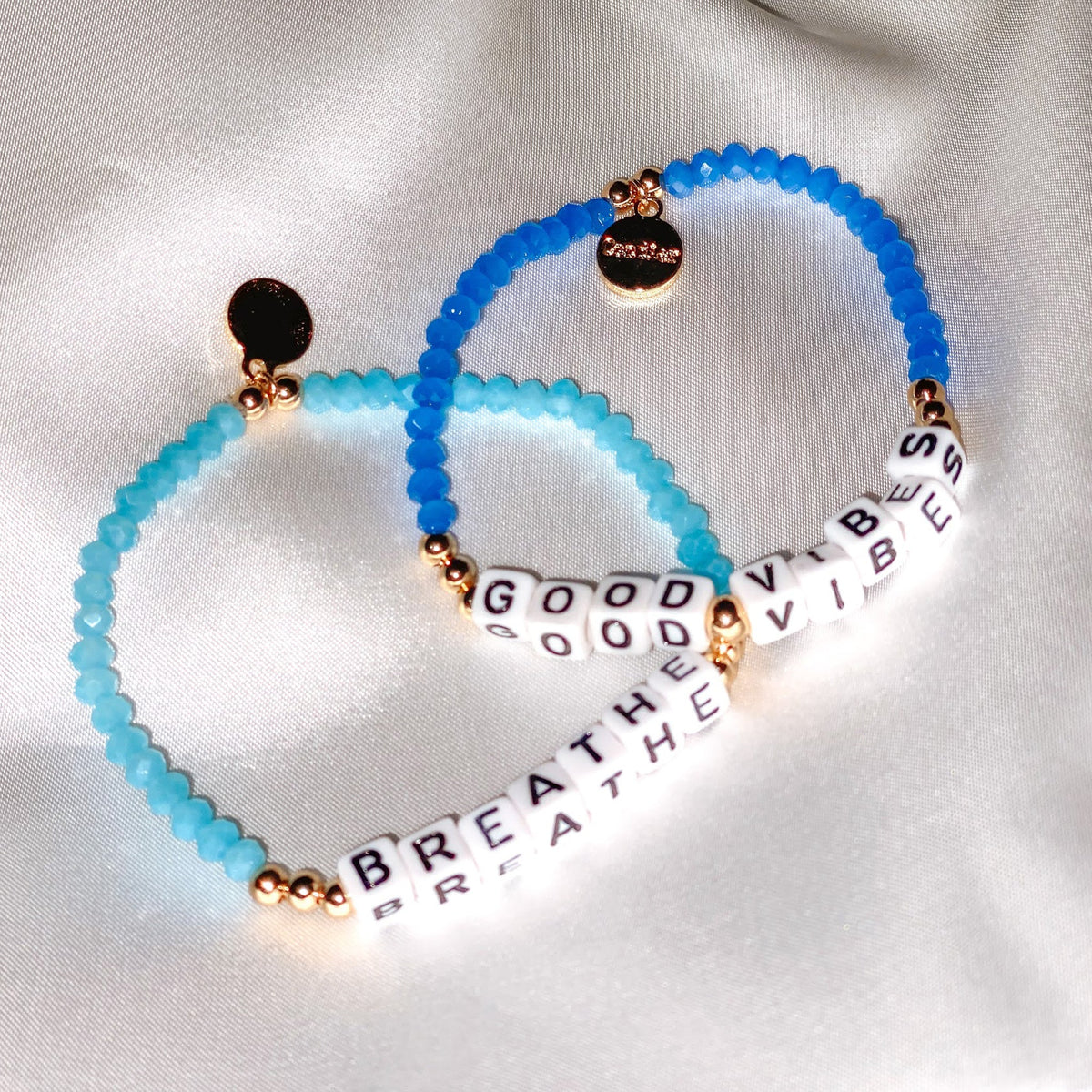 BREATHE - Handmade Crystal Bracelet