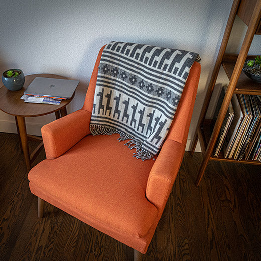 Tumi Alpaca Wool Peruvian Throw Blanket