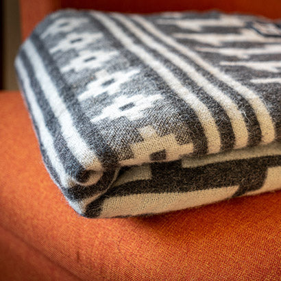 Tumi Alpaca Wool Peruvian Throw Blanket