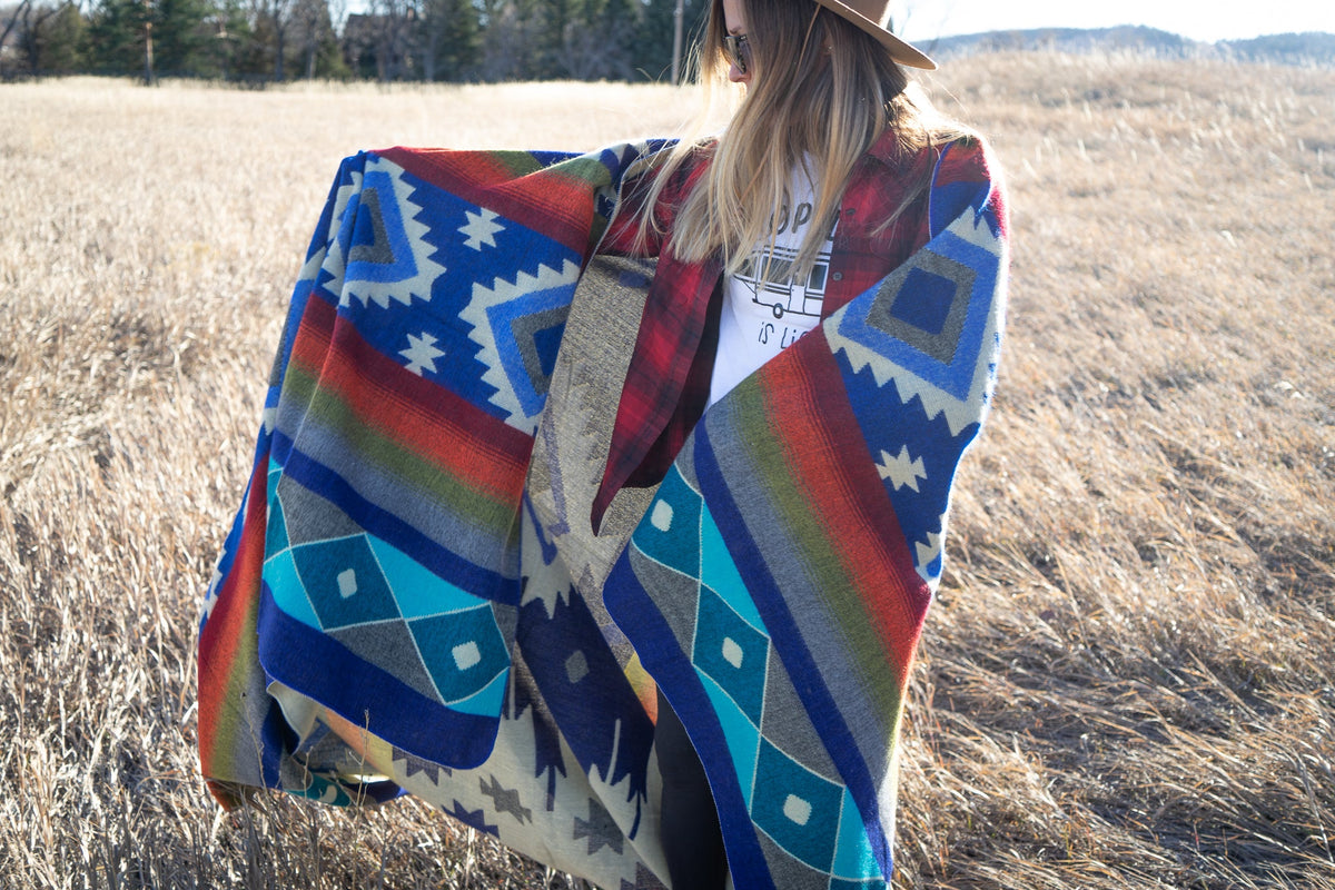 Andean Alpaca Wool Blanket