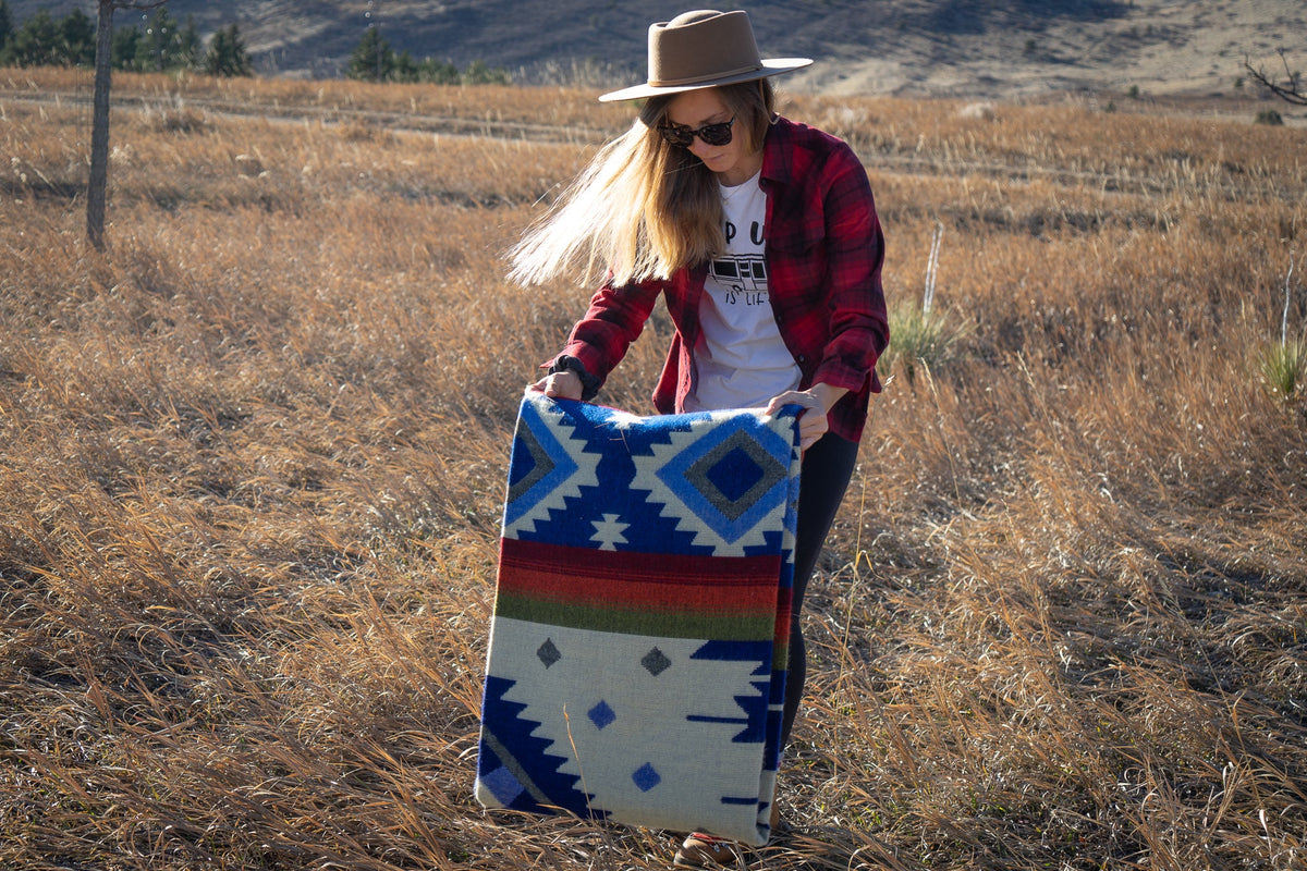 Andean Alpaca Wool Blanket