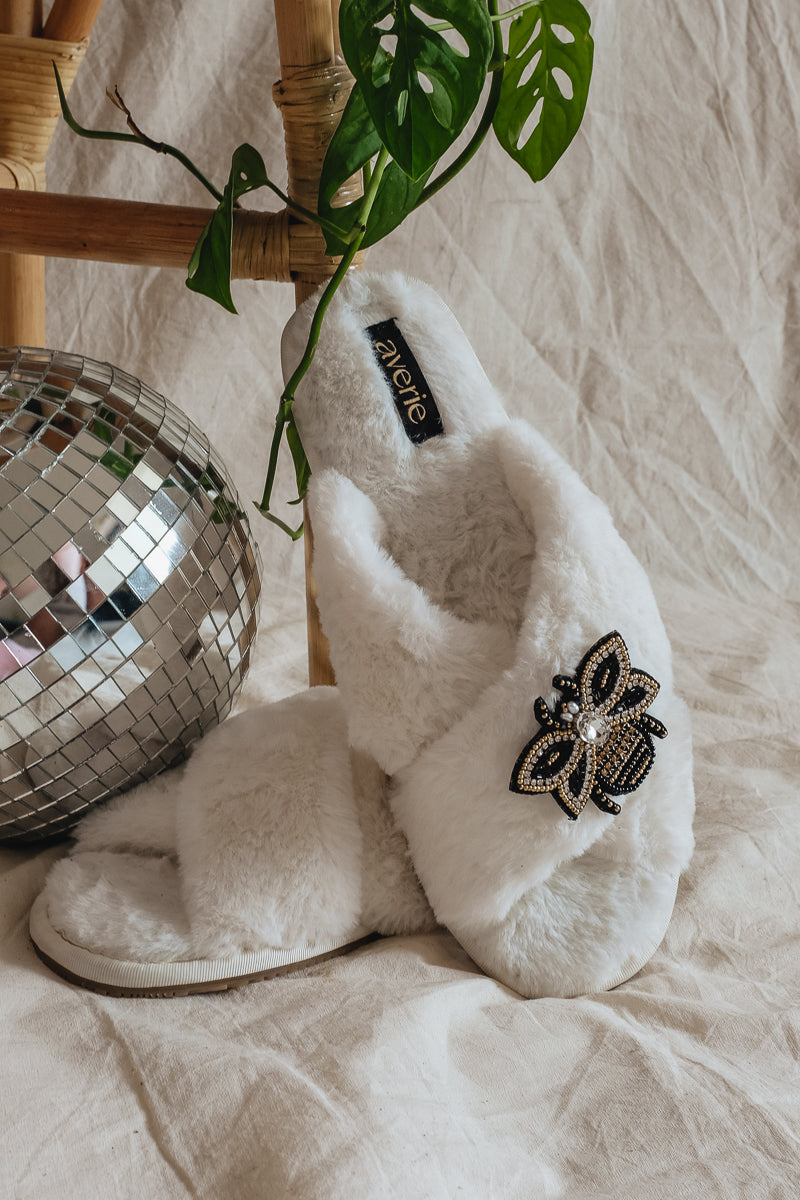 Buzzy Bling Slippers