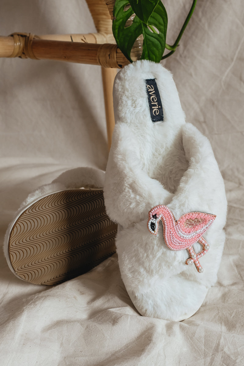 Flamingo Fun Slippers