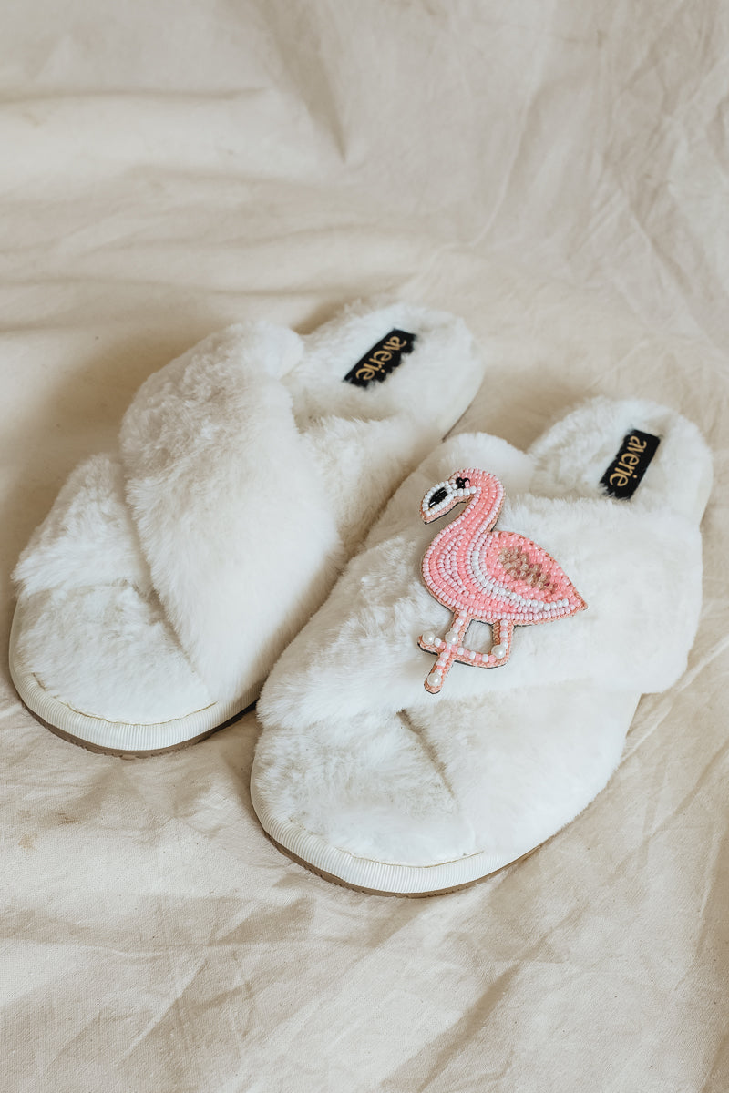 Flamingo Fun Slippers