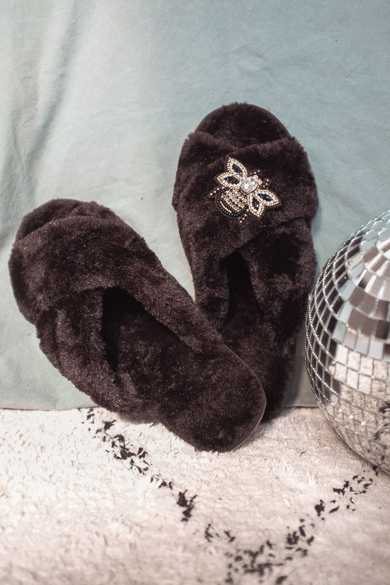 Buzzy Bling Slippers