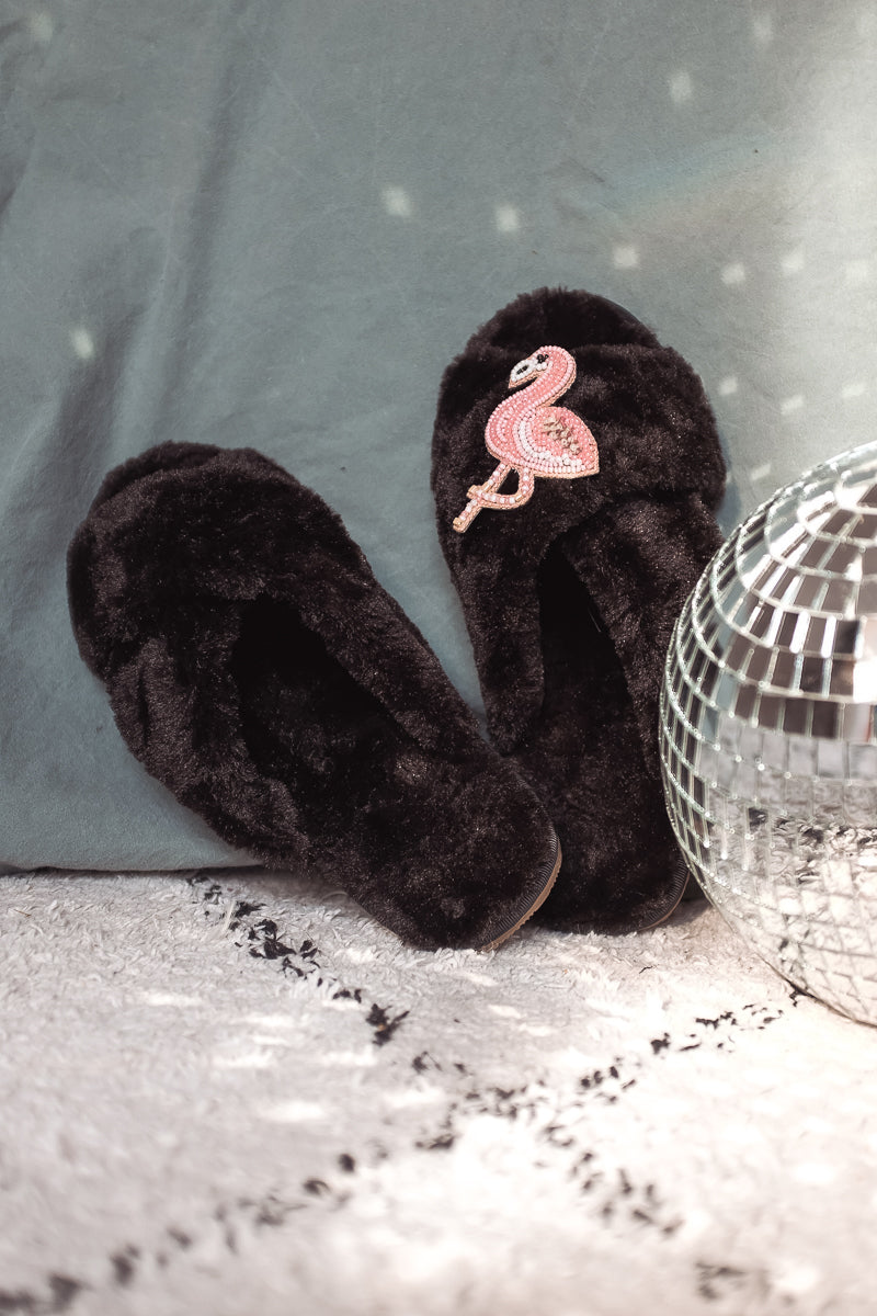 Flamingo Fun Slippers