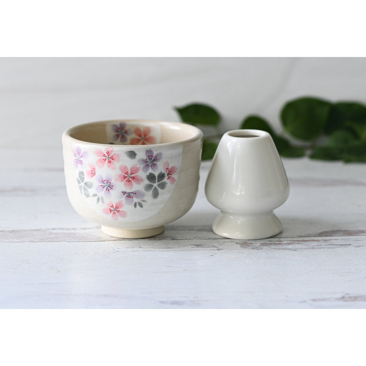 Kohiki Pink Sakura Matcha Bowl by Aprika Life