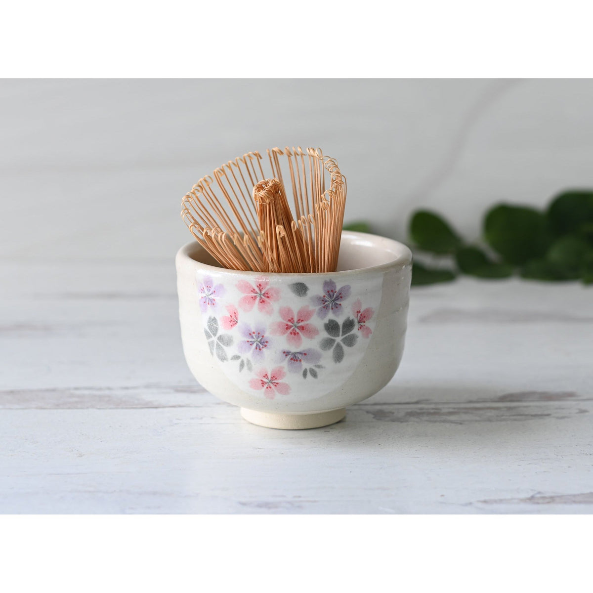 Kohiki Pink Sakura Matcha Bowl by Aprika Life