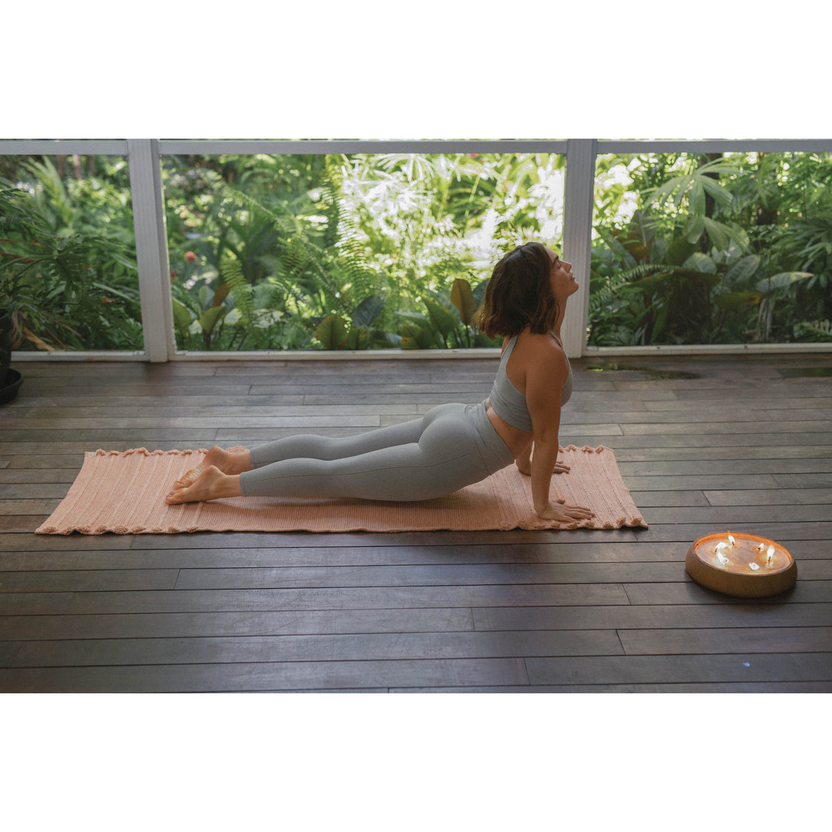 Rose Quartz - Herbal Yoga Mat