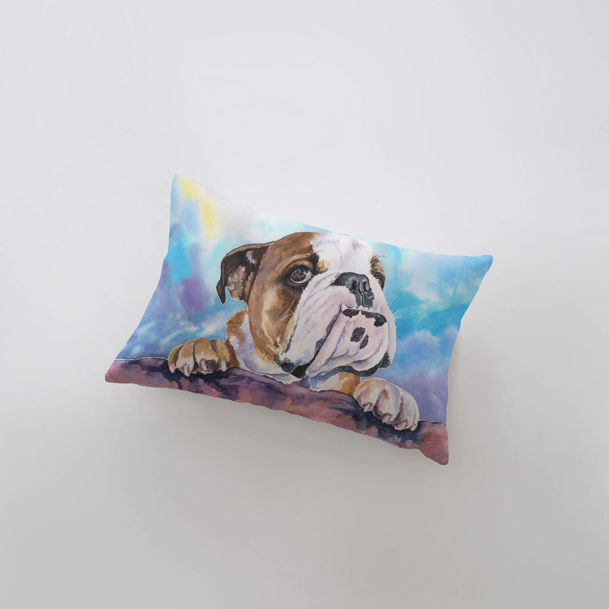 English Bulldog 18x12 Pillow | Pillow Cover