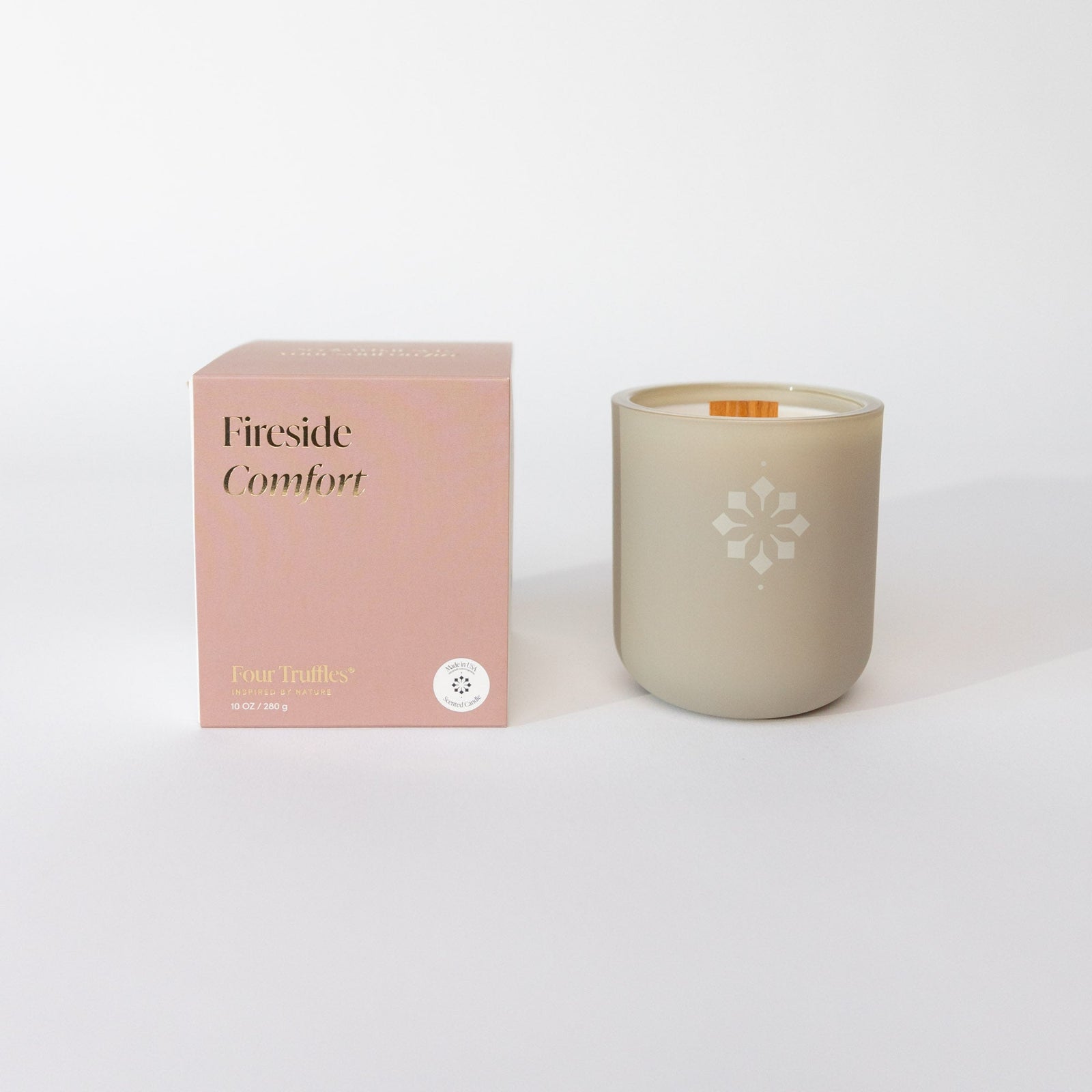 Fireside Comfort Luxury Candle - Four Truffles