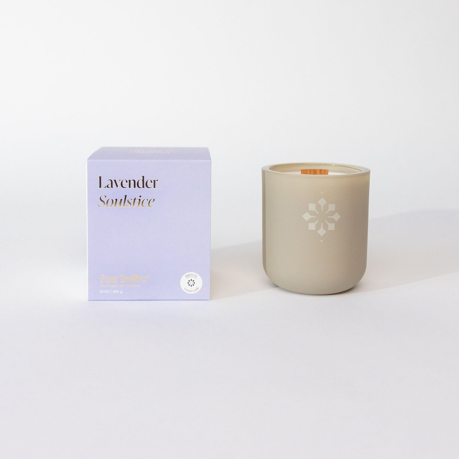 Lavender Soulstice Luxury Candle - Four Truffles