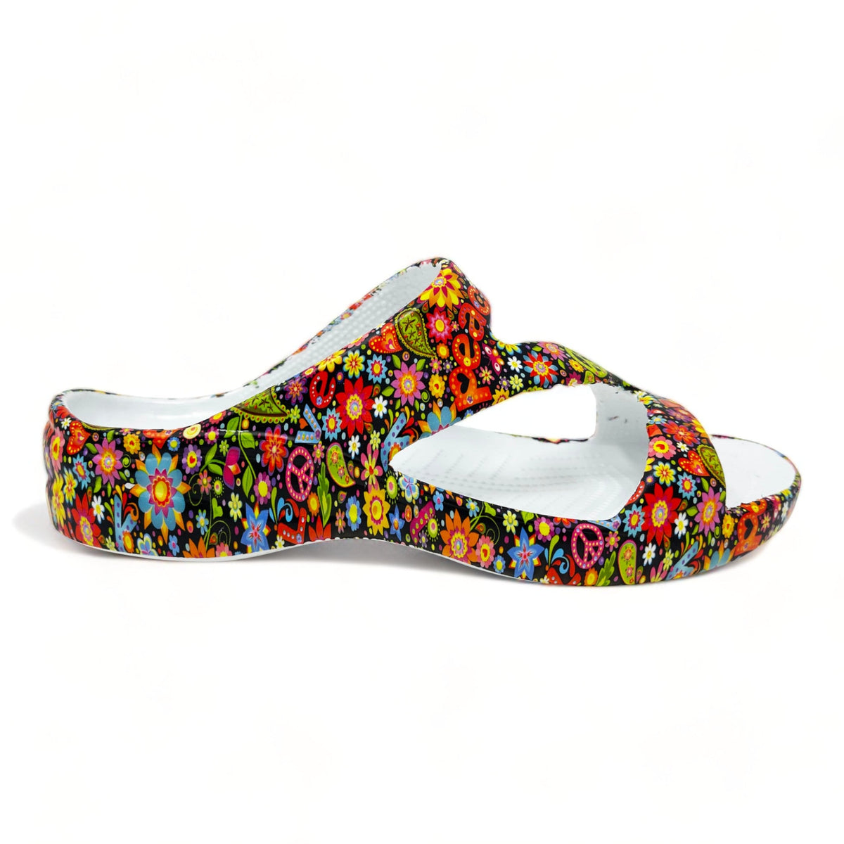 Women&#39;s PAW Print Z Sandals - Peace Out by DAWGS USA