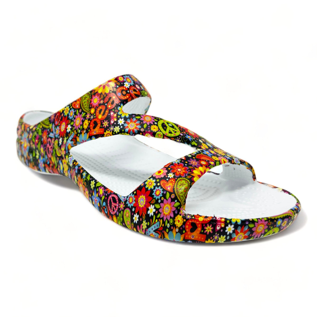 Women&#39;s PAW Print Z Sandals - Peace Out by DAWGS USA