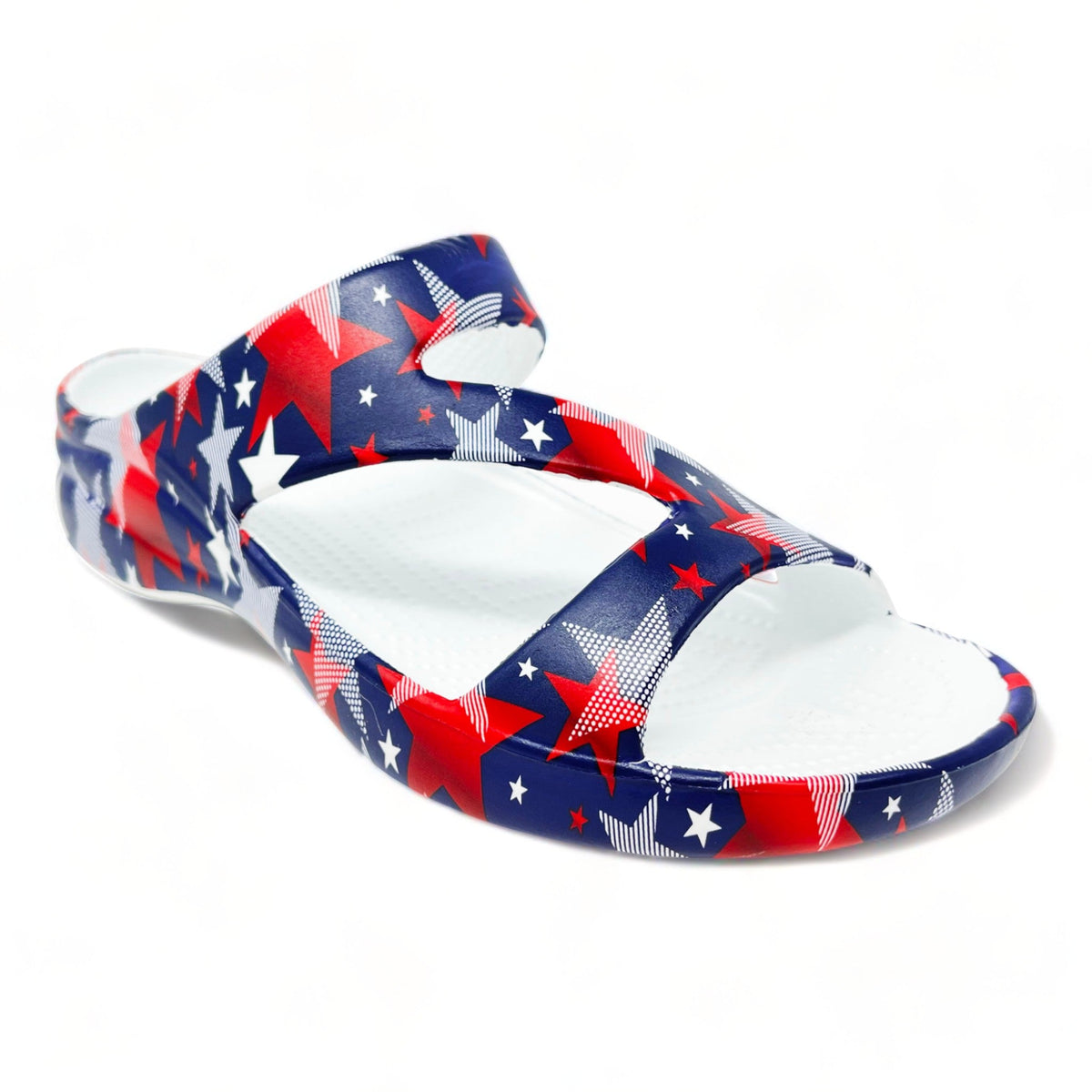 Women&#39;s PAW Print Z Sandals - Stars Forever by DAWGS USA