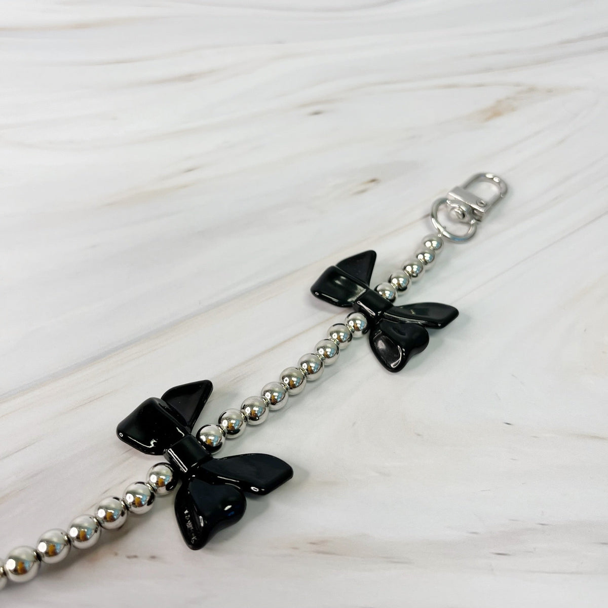 Bows and Beads Phone Wrist Lanyard