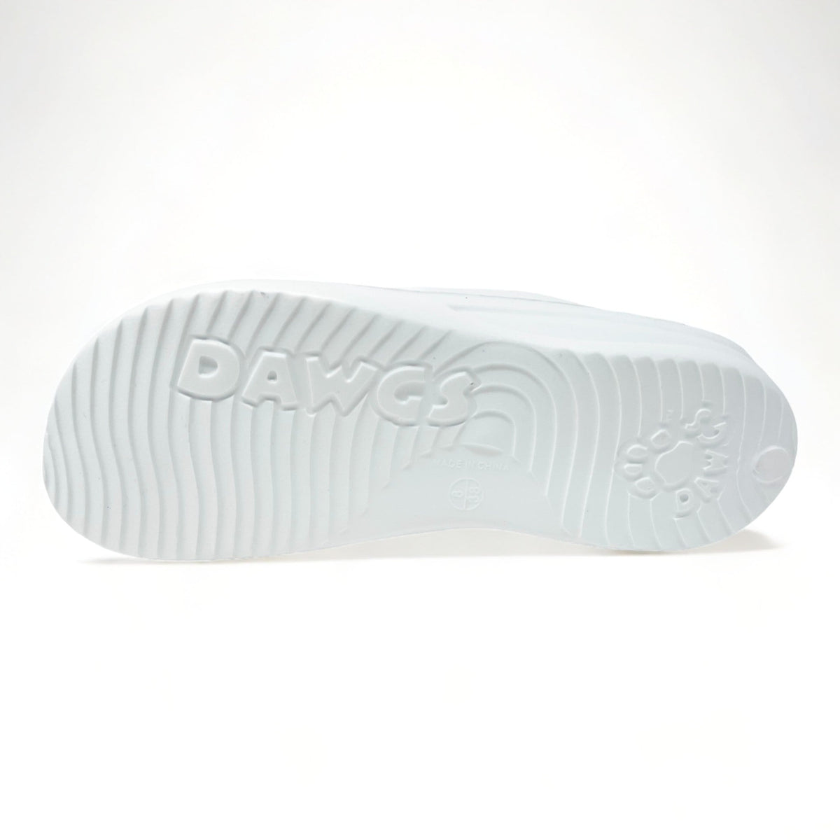 Women&#39;s Flip Flops - White by DAWGS USA